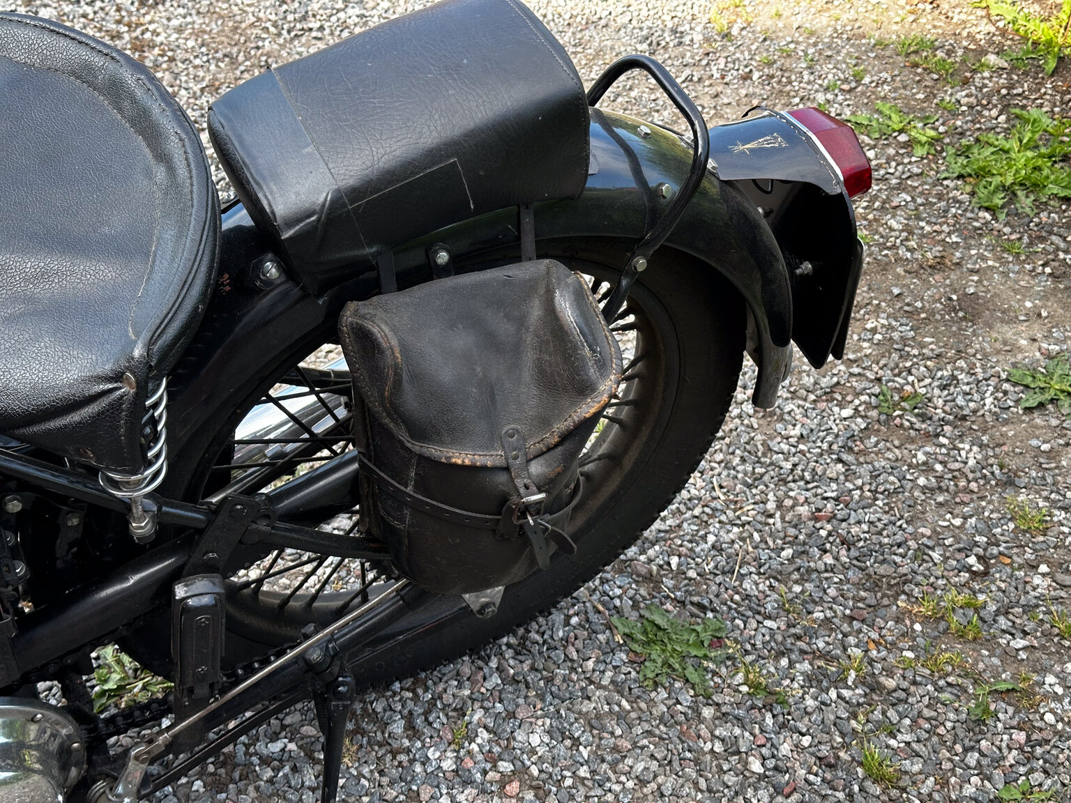 Exterior image of 1943 BSA 500