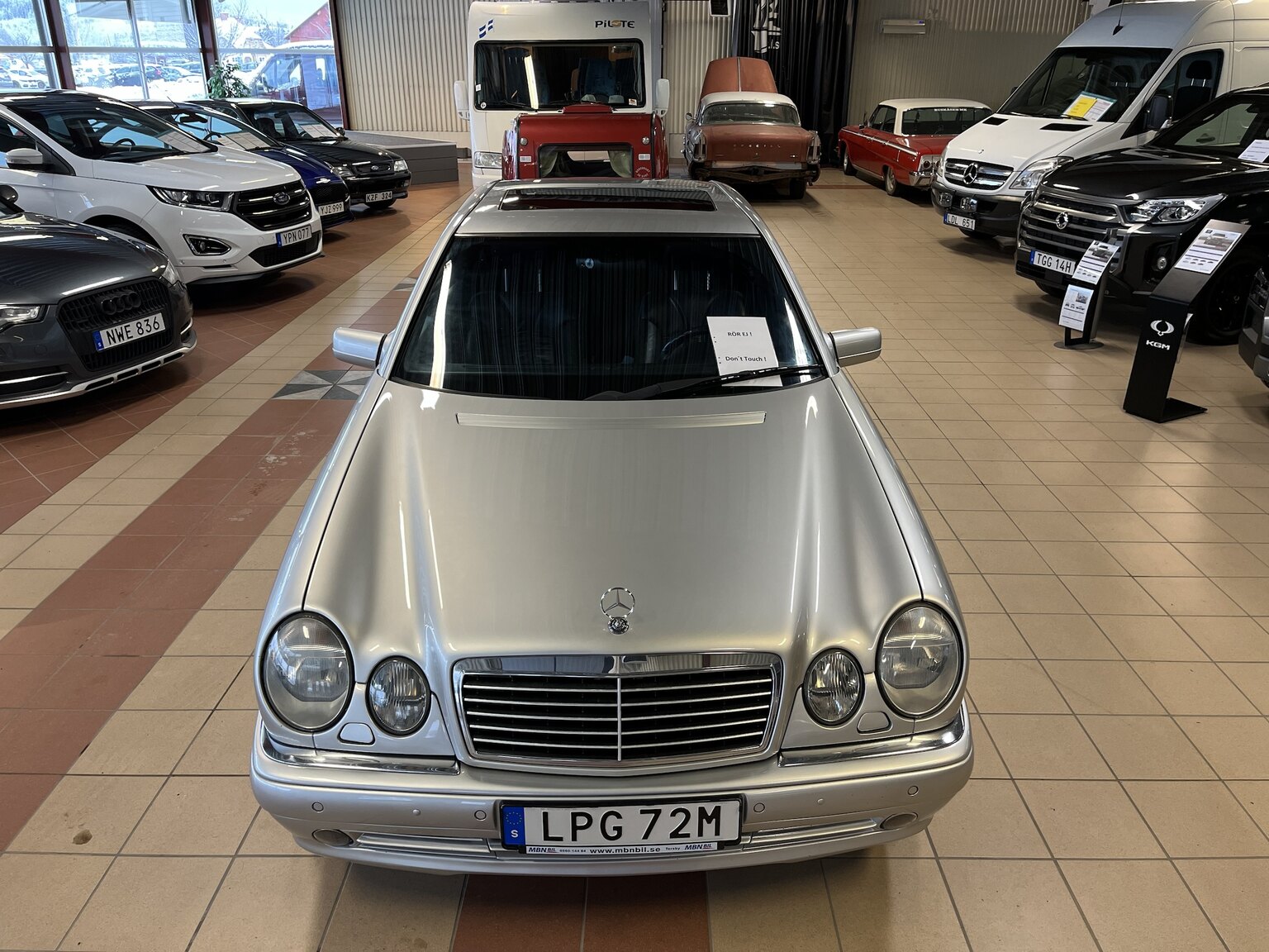 Exterior image of 1998 Mercedes-Benz E55 AMG