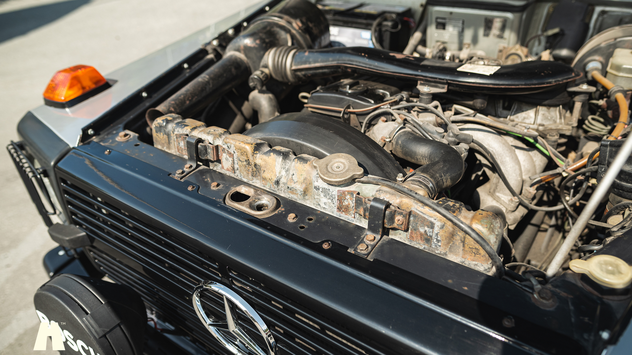 Image of 1985 Mercedes 230GE Cabrio mechanics