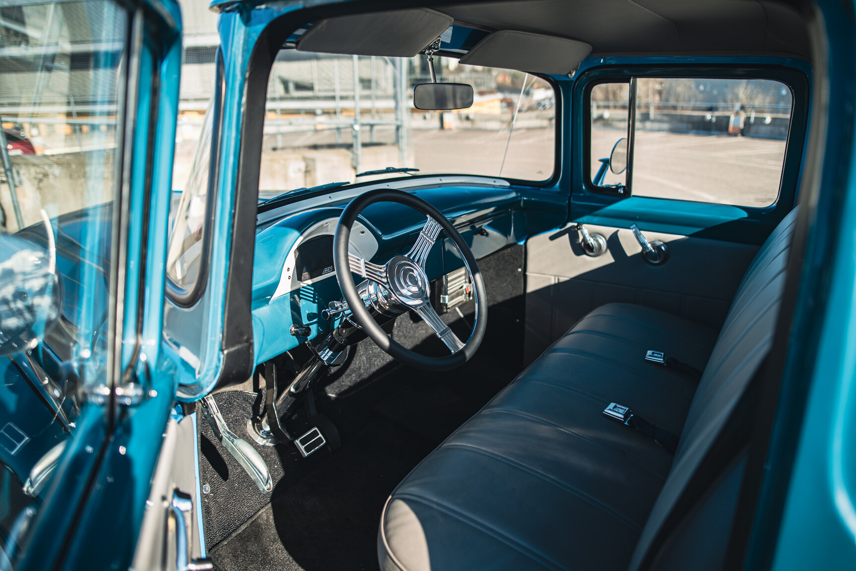 Interior image of 1956 FORD F100 Electric