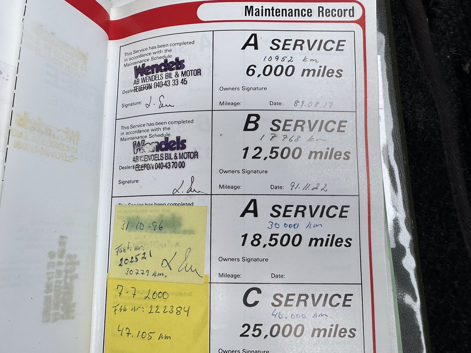 Dokumentation, 1987 Lotus Esprit Turbo HCi (8)