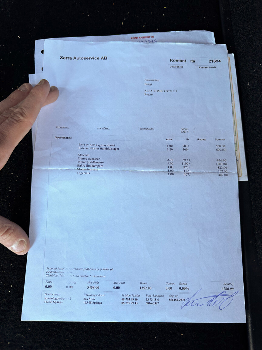 Documentation for 1985 Alfa Romeo GTV 6 2.5 (64)