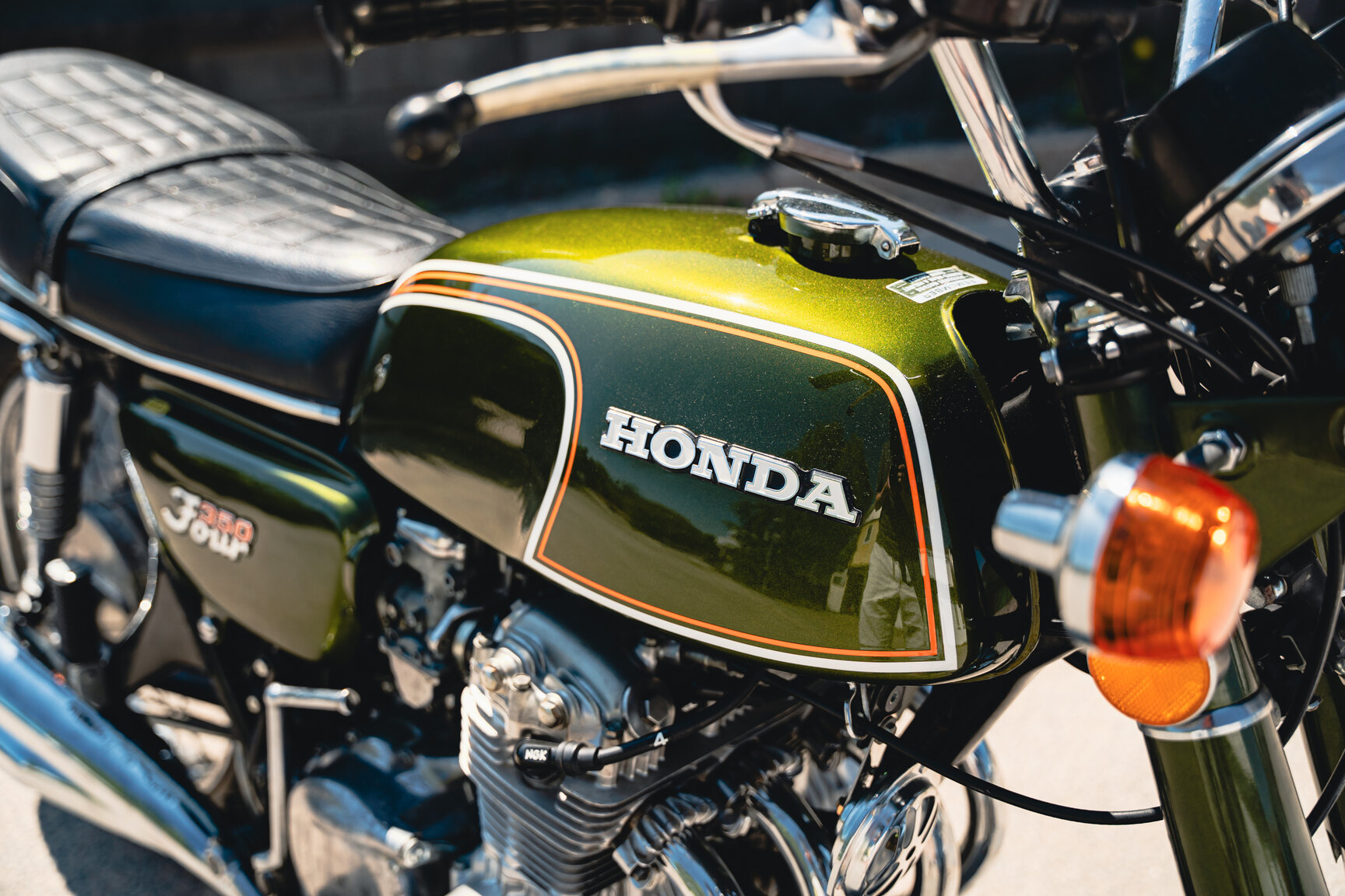 Exteriörbild på 1973 Honda CB 350 Four