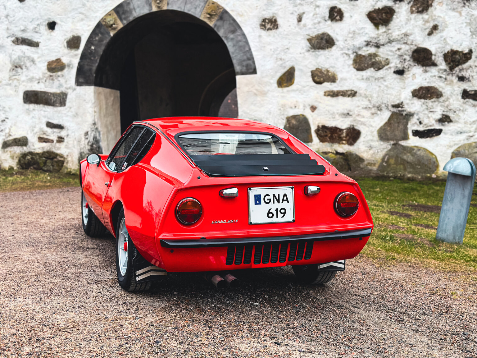 Exteriörbild på 1971 Fiat Lombardi Grand Prix 850