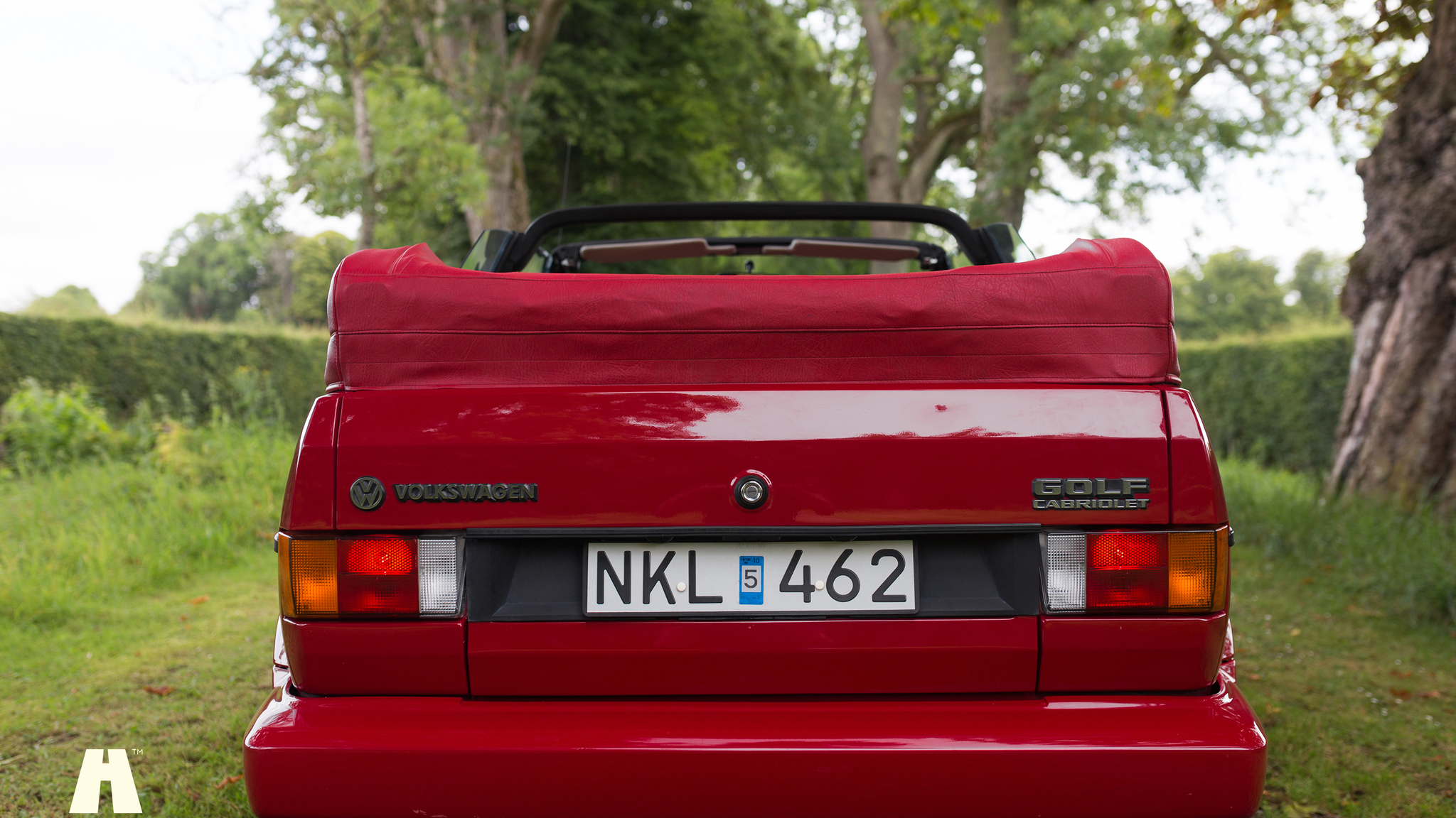Exterior image of 1988 Volkswagen Golf GTI Cabriolet