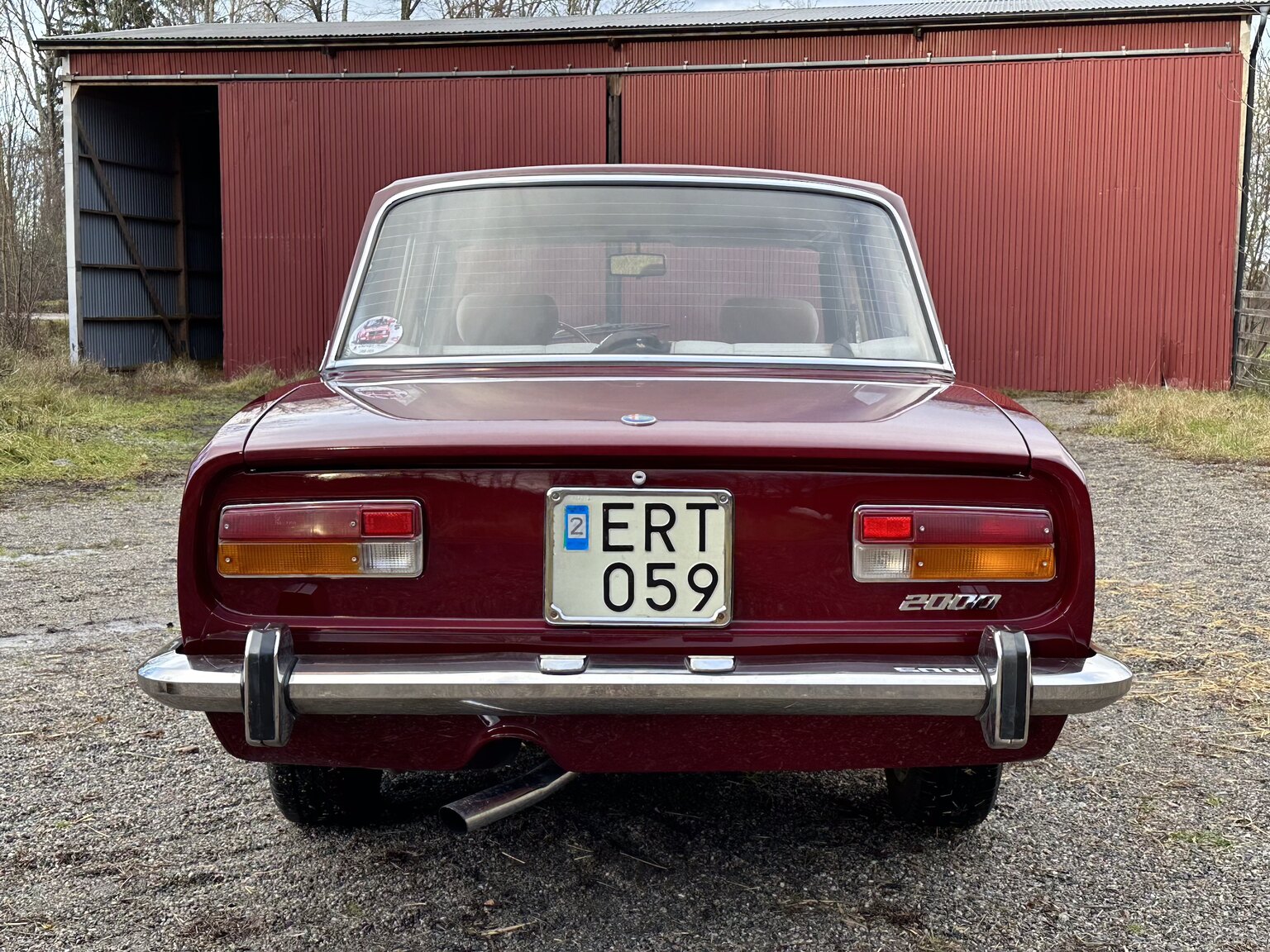 Aussenfoto 1973 Alfa Romeo Berlina 2000