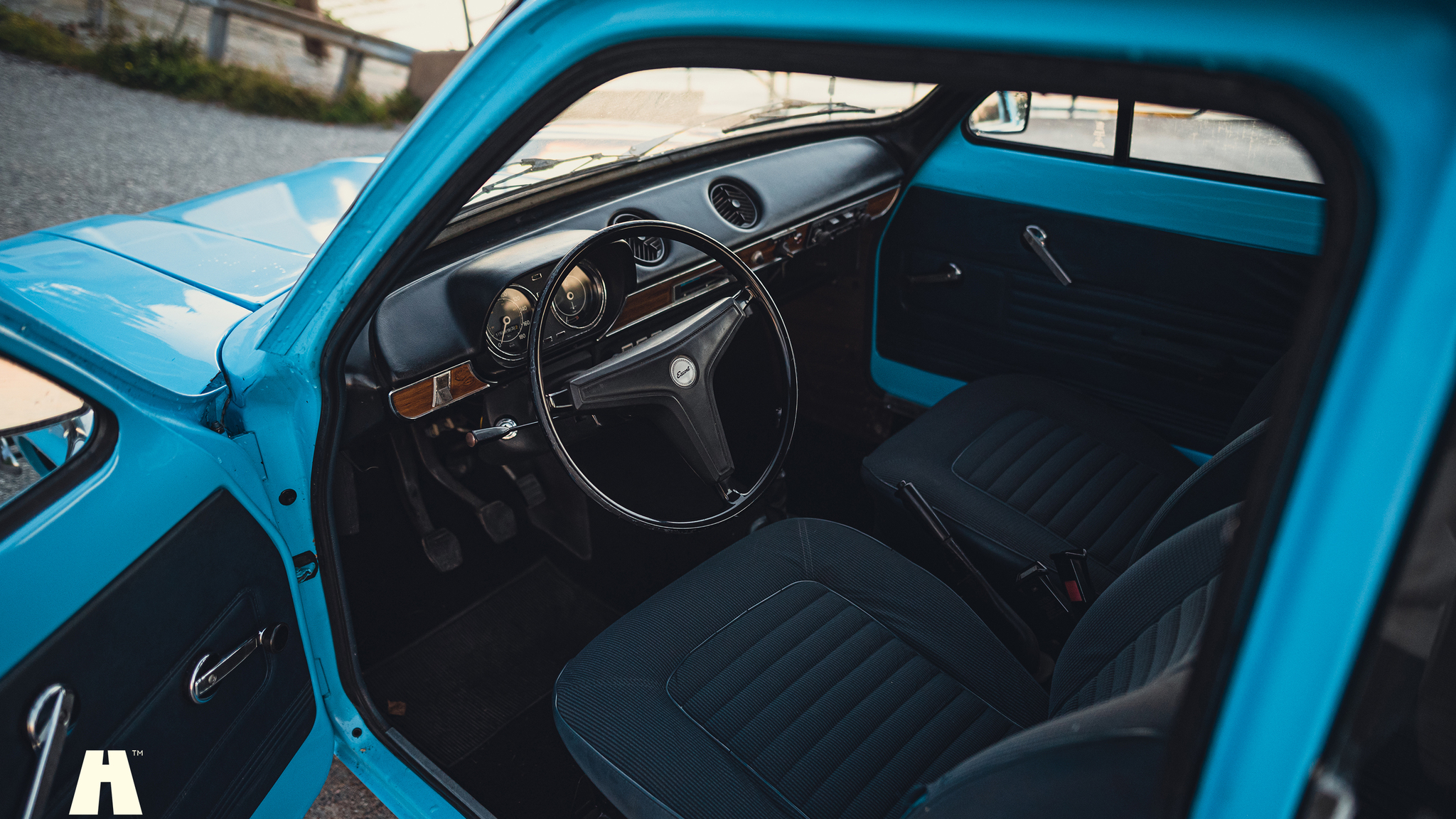 Interiörbild 1974 Ford Escort MK1