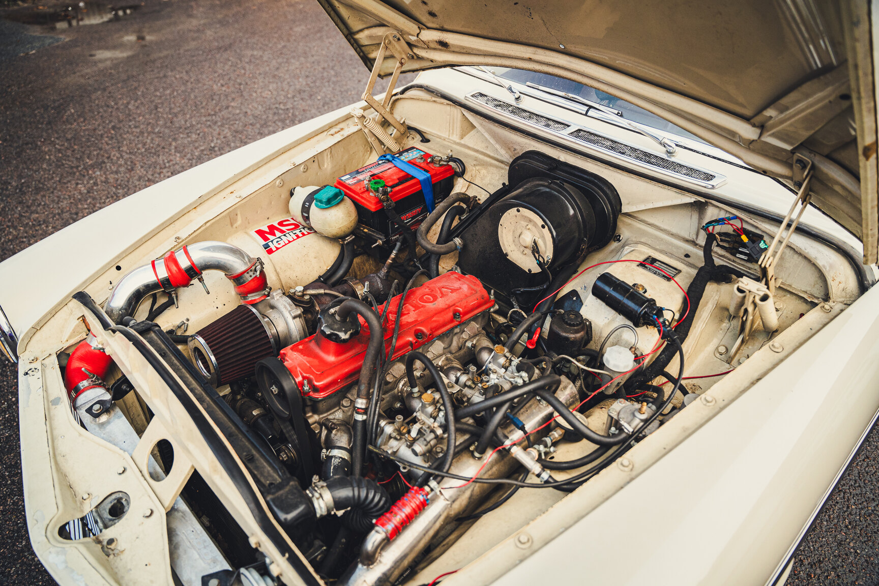 1968 Volvo Amazon Turbo - Ett sista race, Mekanik