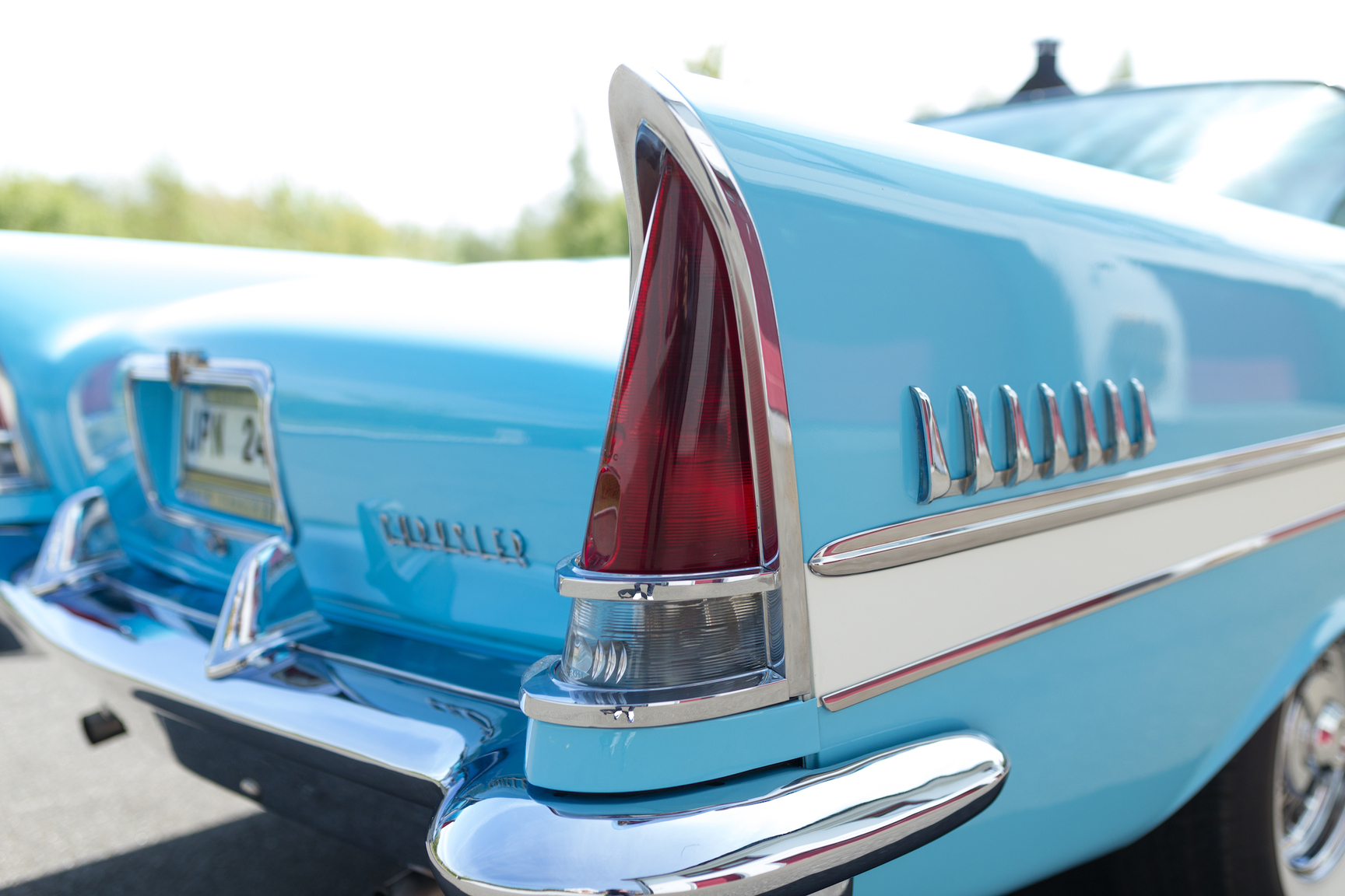 Exteriörbild på 1957 Chrysler New Yorker