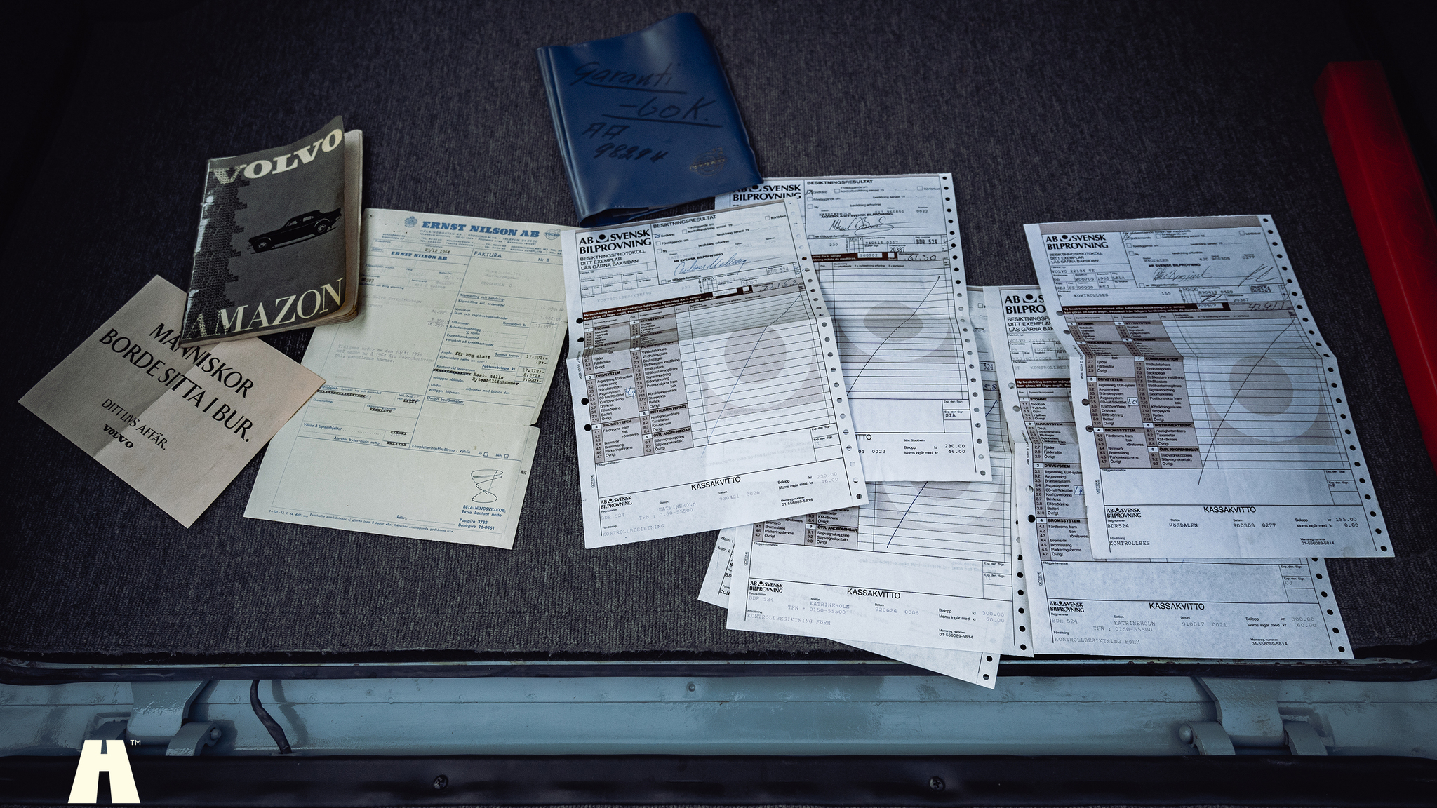 Dokumentation, 1965 Volvo Amazon 121 P220 Herrgårdsvagn