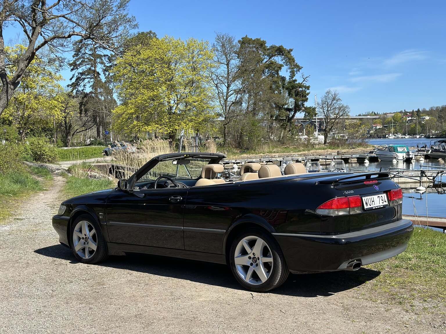 Exteriörbild på 2003 SAAB 9-3 Aero Turbo Cabriolet