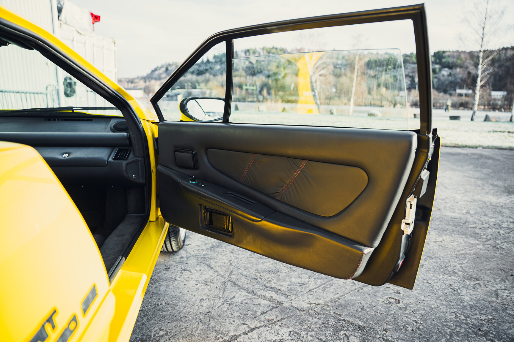 Interiörbild 1989 Lotus Esprit Turbo SE