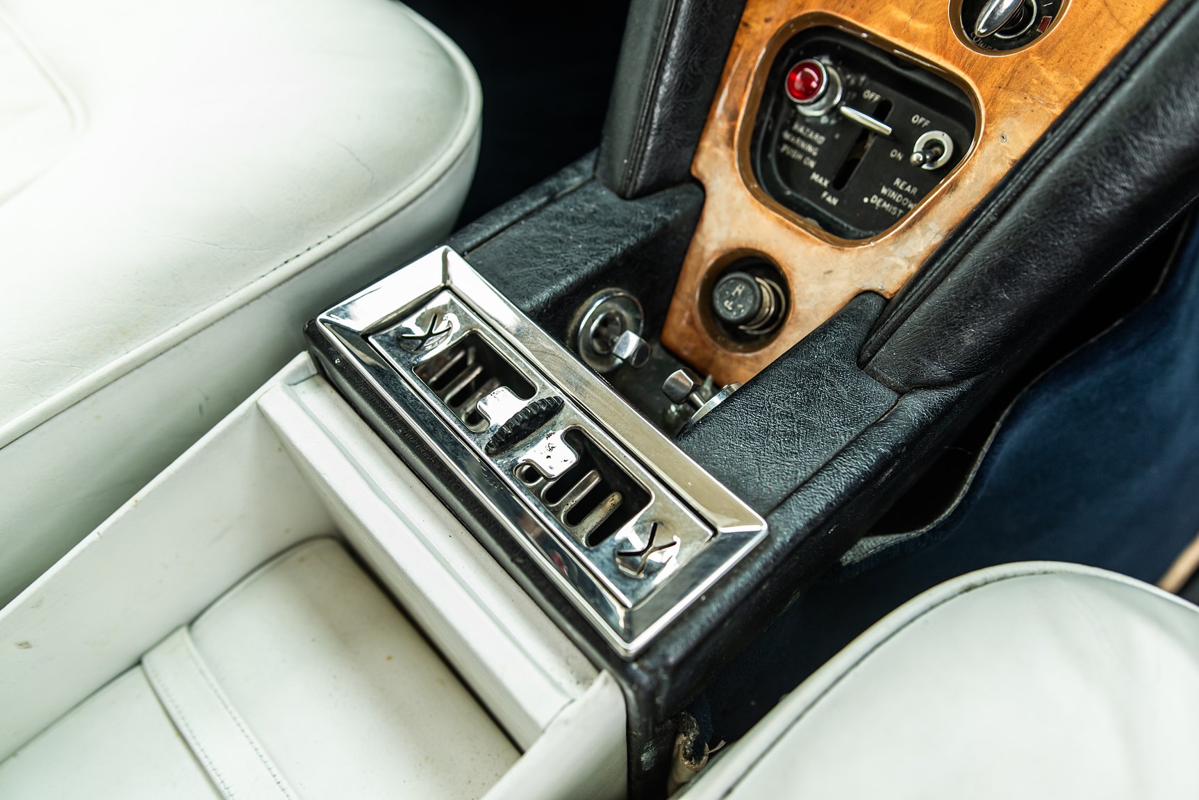Interiörbild 1972 Rolls-Royce Silver Shadow
