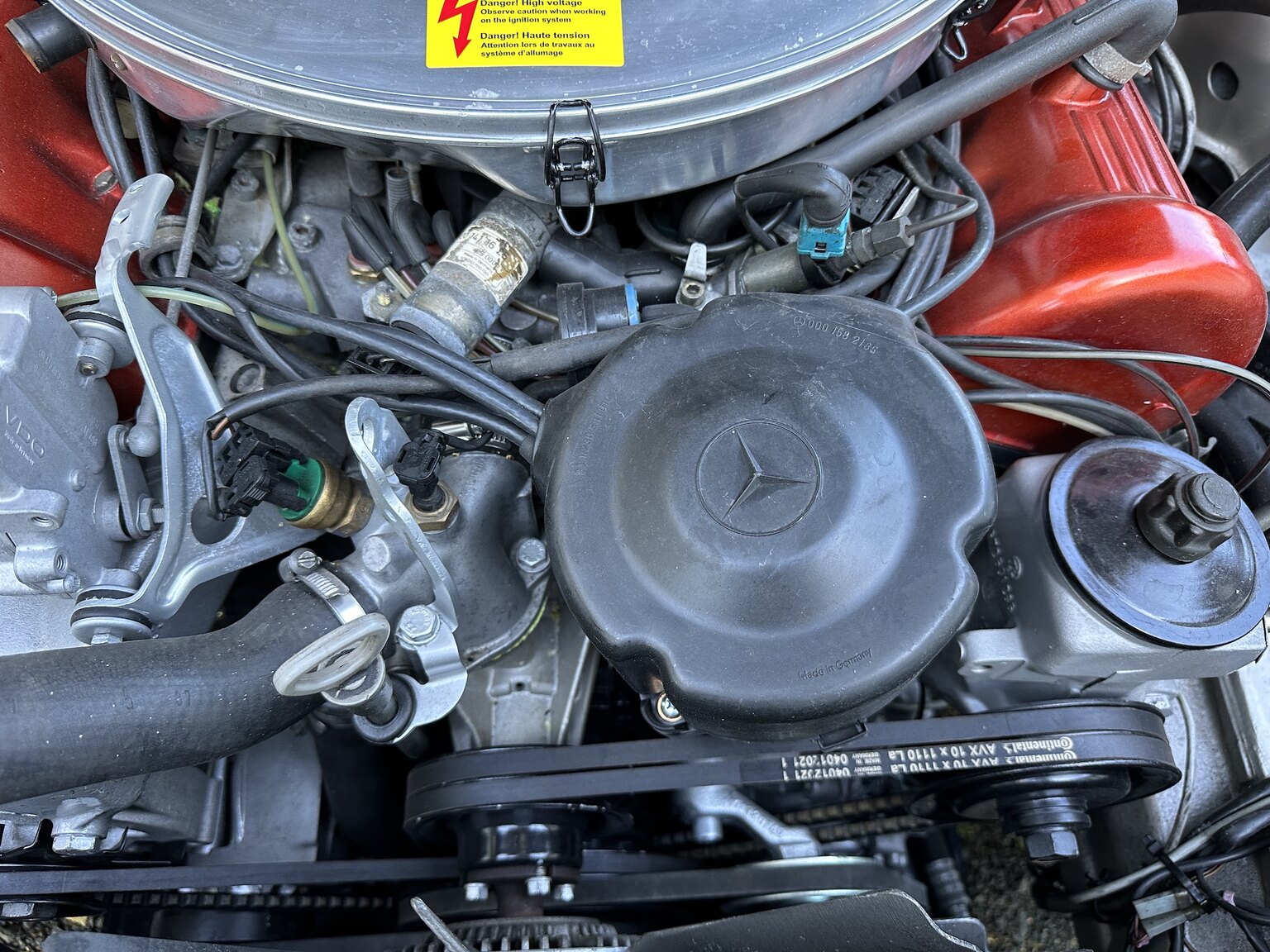 Image of 1986 Mercedes-Benz 500 SEC mechanics (5)