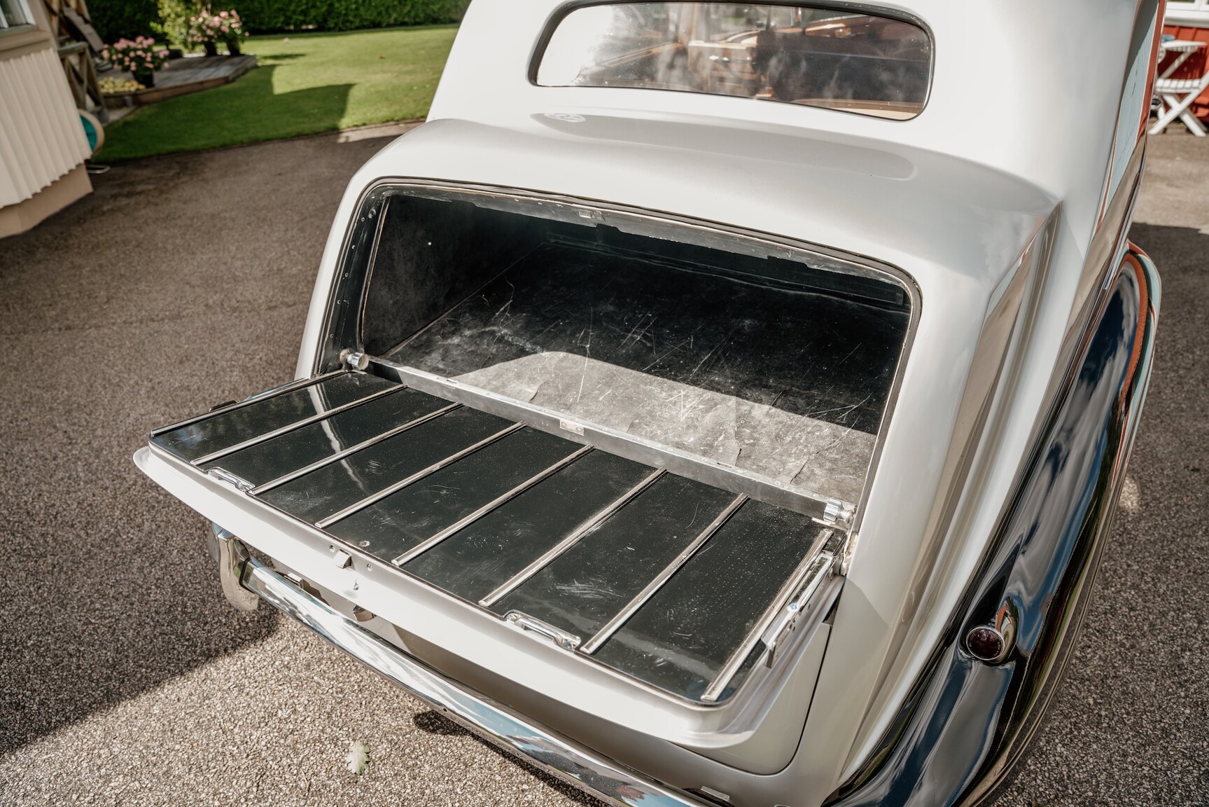 Innenraumfoto von 1949 Rolls Royce Silver Wraith