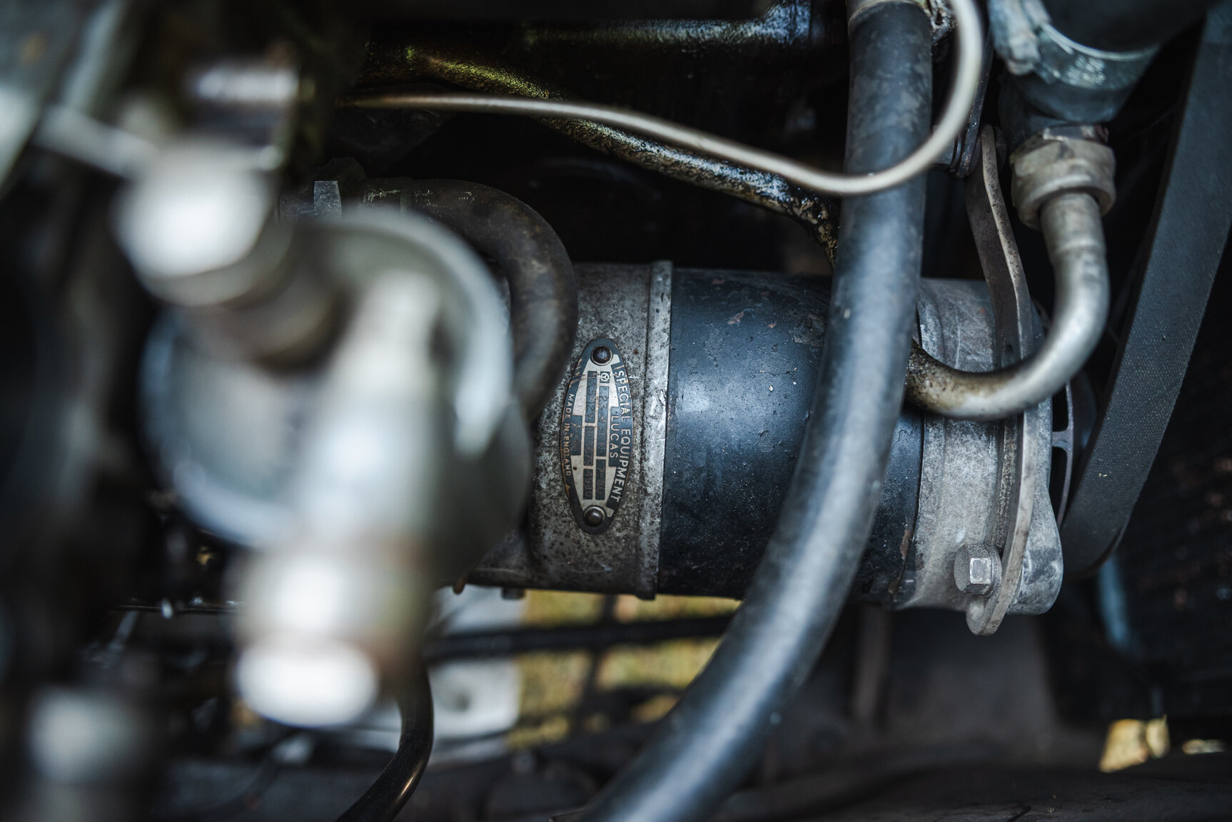 Image of 1950 Bentley 4 1/4 Litre mechanics