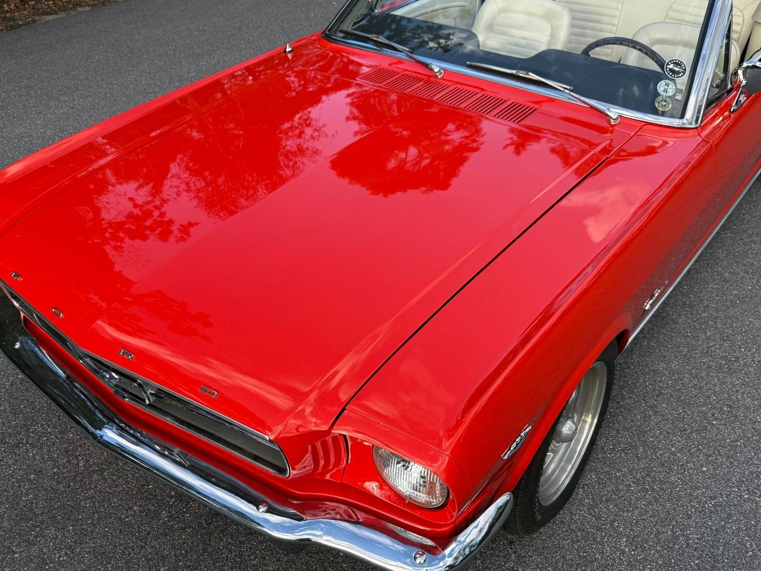 Aussenfoto 1965 Ford Mustang Cabriolet (33)