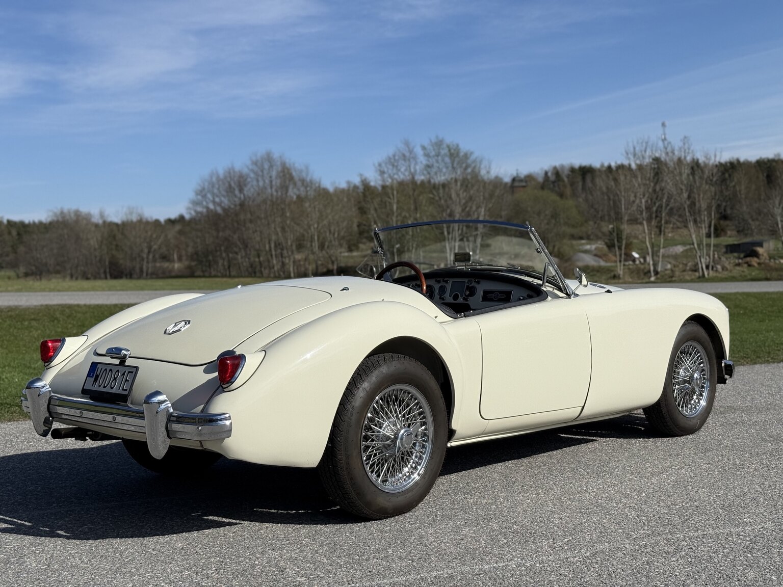 Exteriörbild på 1959 MG MGA 1500