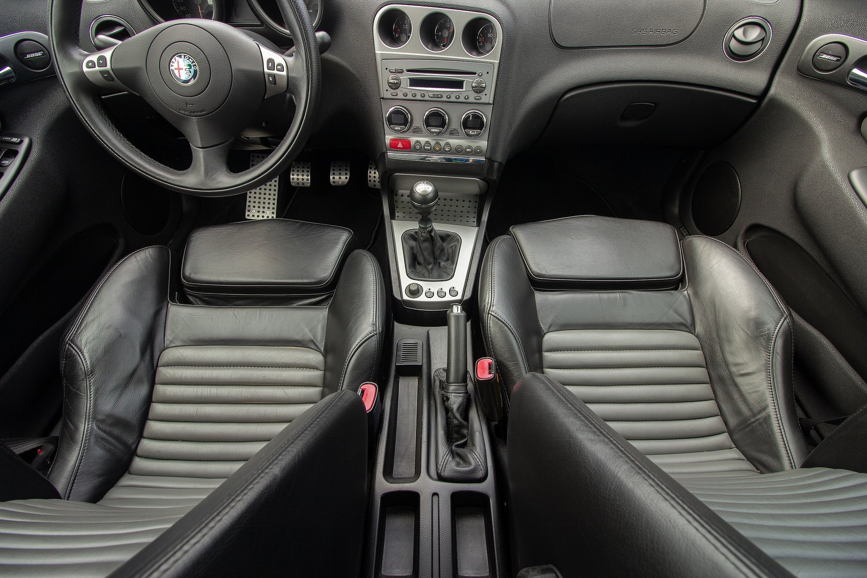 Interiörbild 2004 Alfa Romeo 156 GTA
