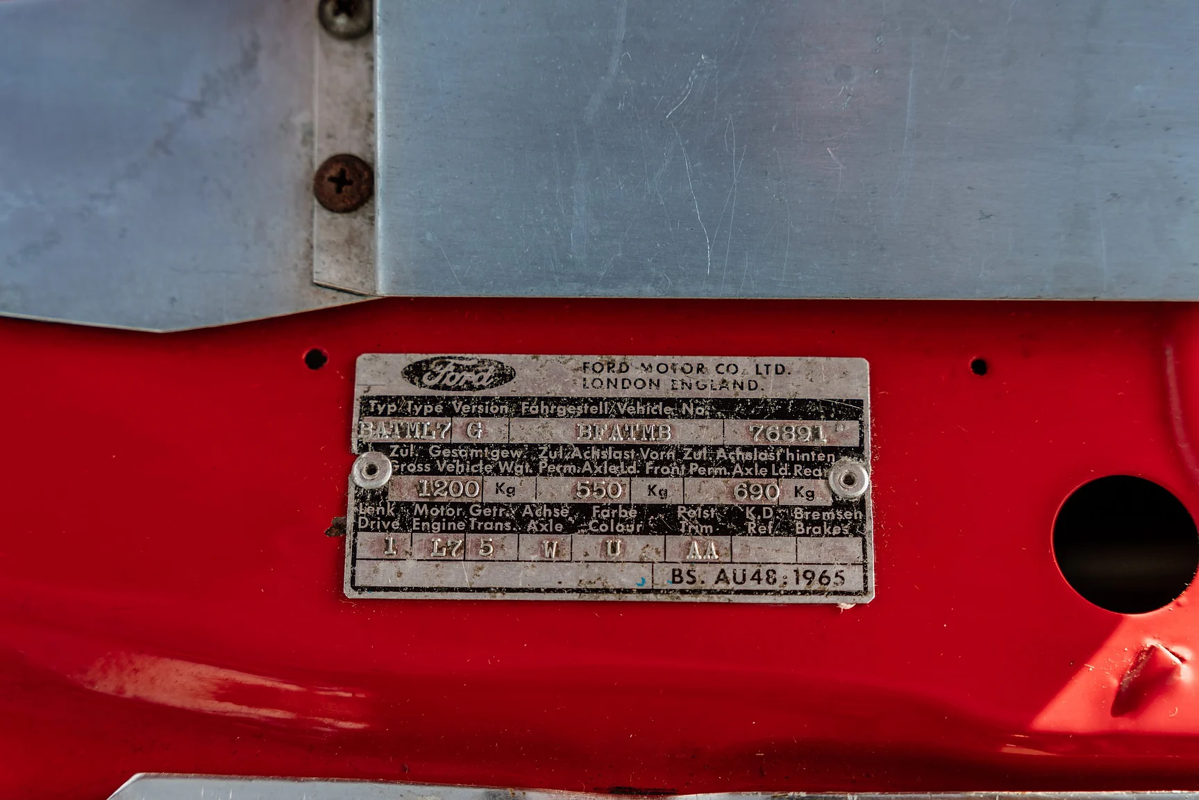 Image of 1972 Ford Escort MK1 Mexico mechanics (16)