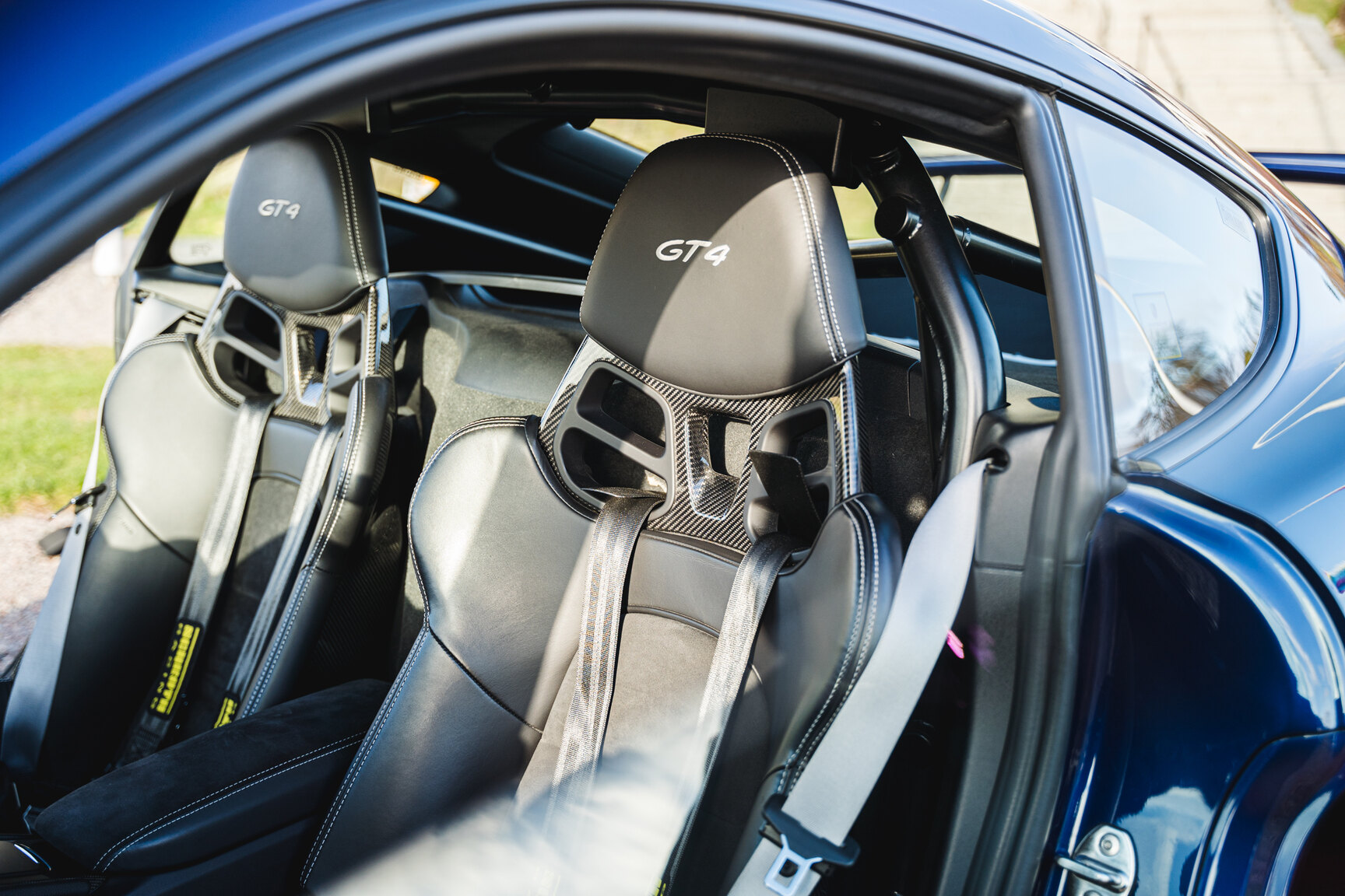 Interiörbild 2020 Porsche 718 Cayman GT4