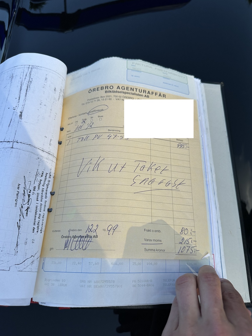 Dokumentation för 1947 Volvo PV 444 1947