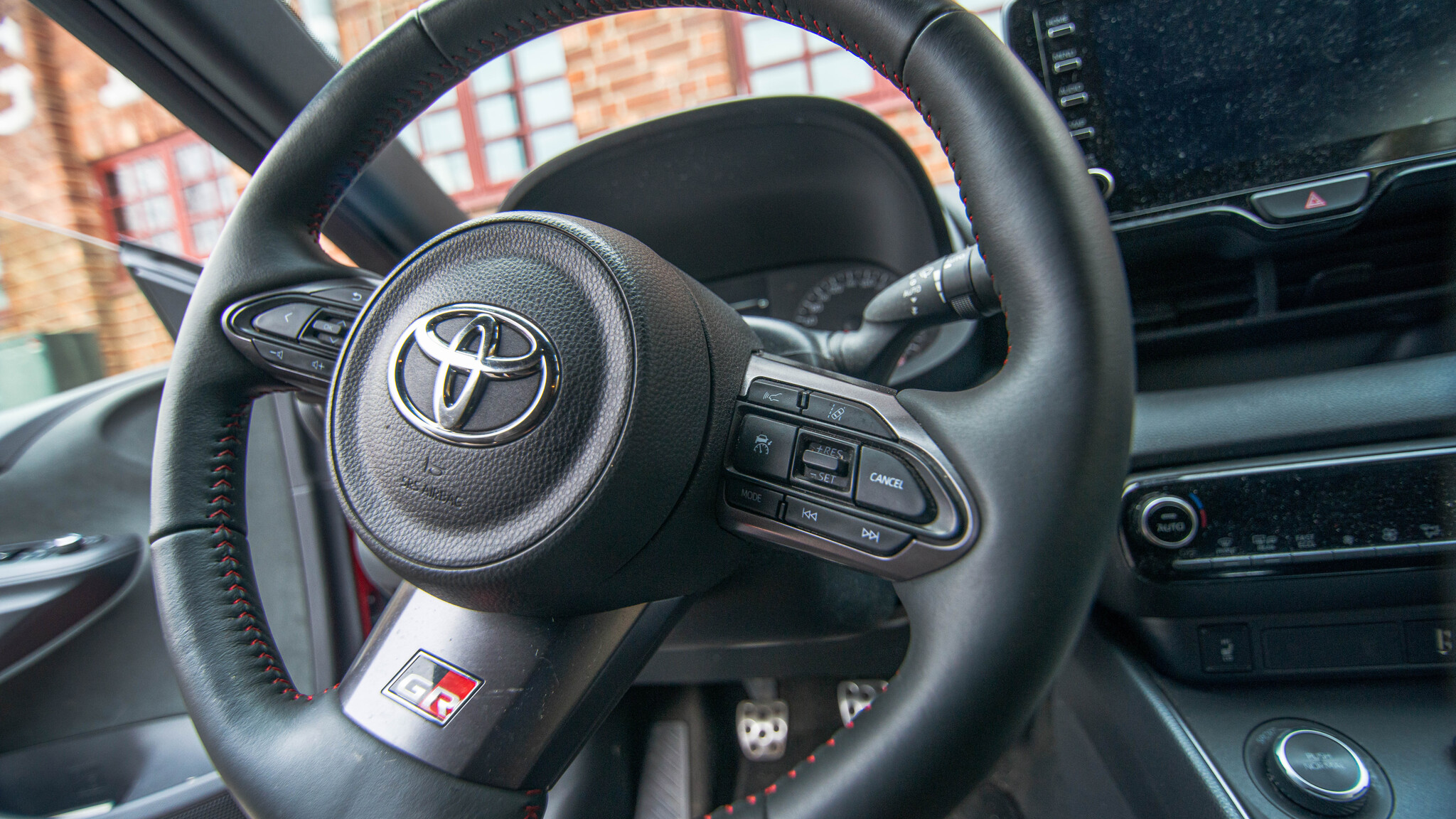 Interiörbild 2021 Toyota GR Yaris 