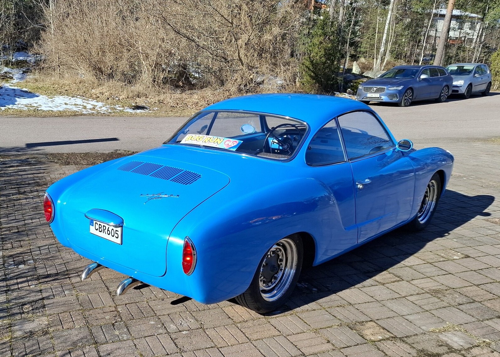 Exterior image of 1966 Volkswagen 1300 Karmann-Ghia