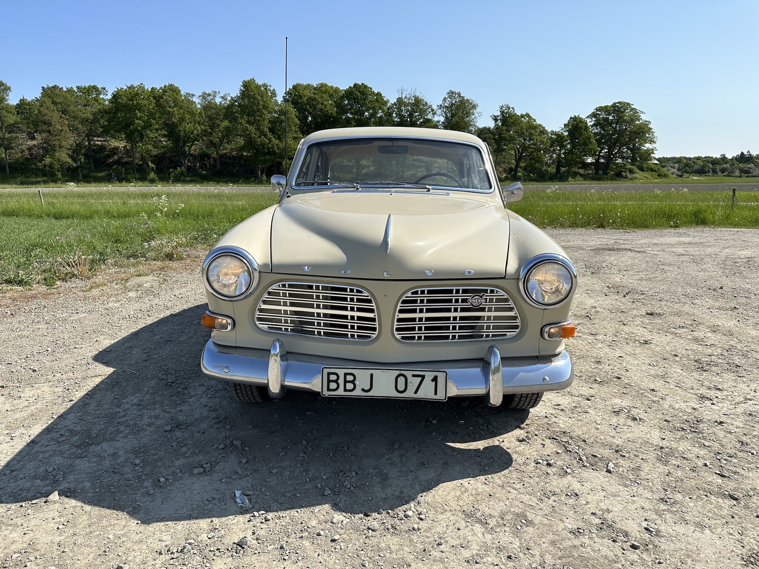 Exteriörbild på 1968 Volvo Amazon 121