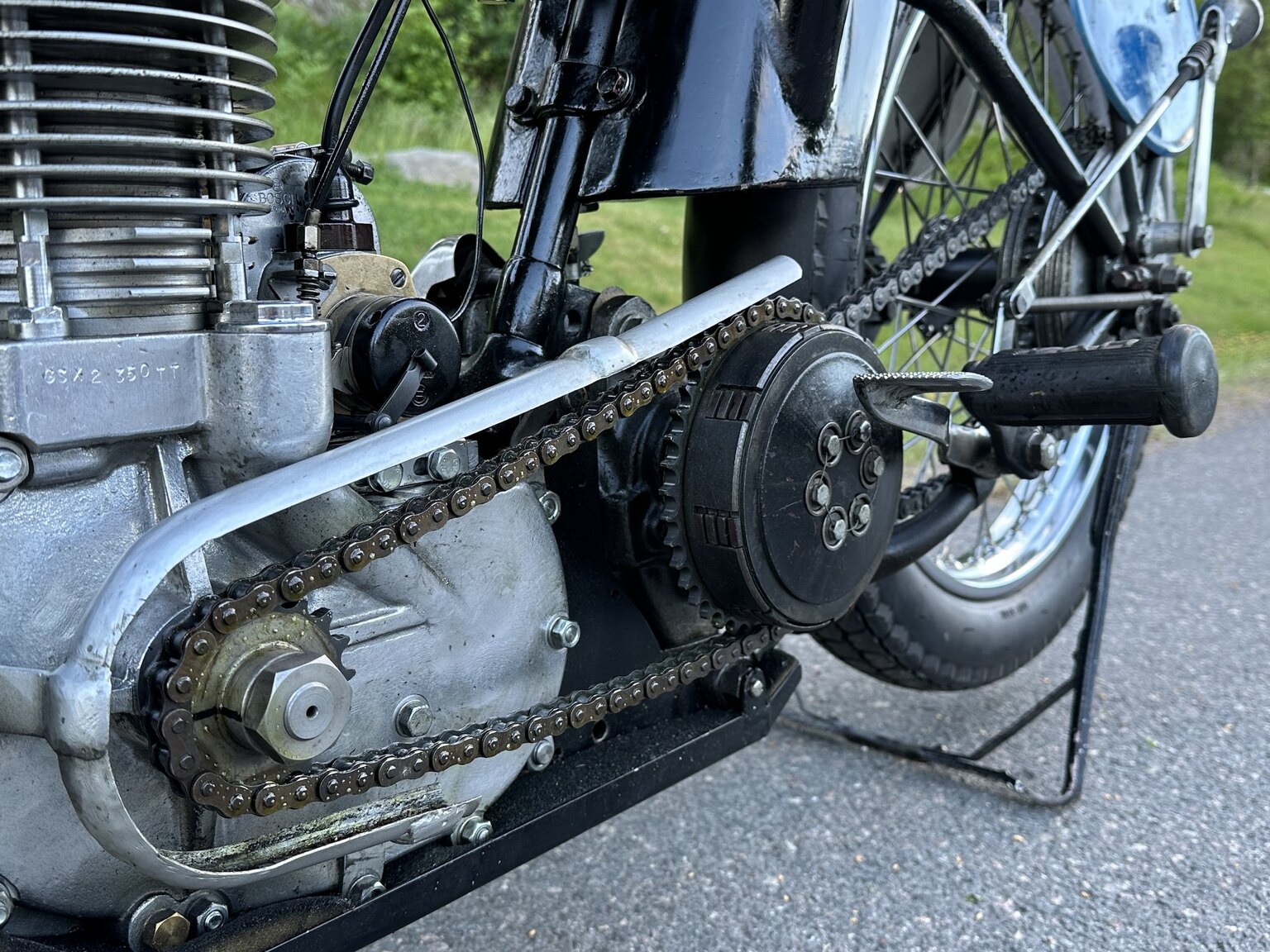 Image of 1933 Husqvarna 350 mechanics