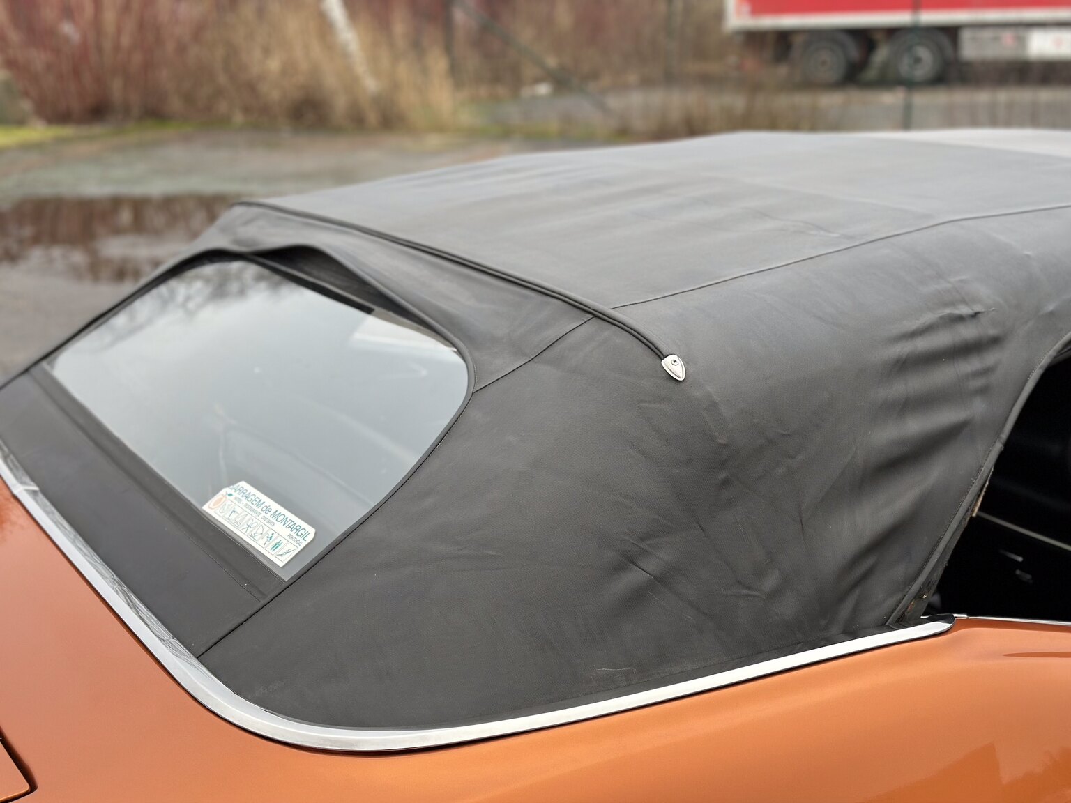 Exteriörbild på 1971 Pontiac GTO 455 HO Convertible 