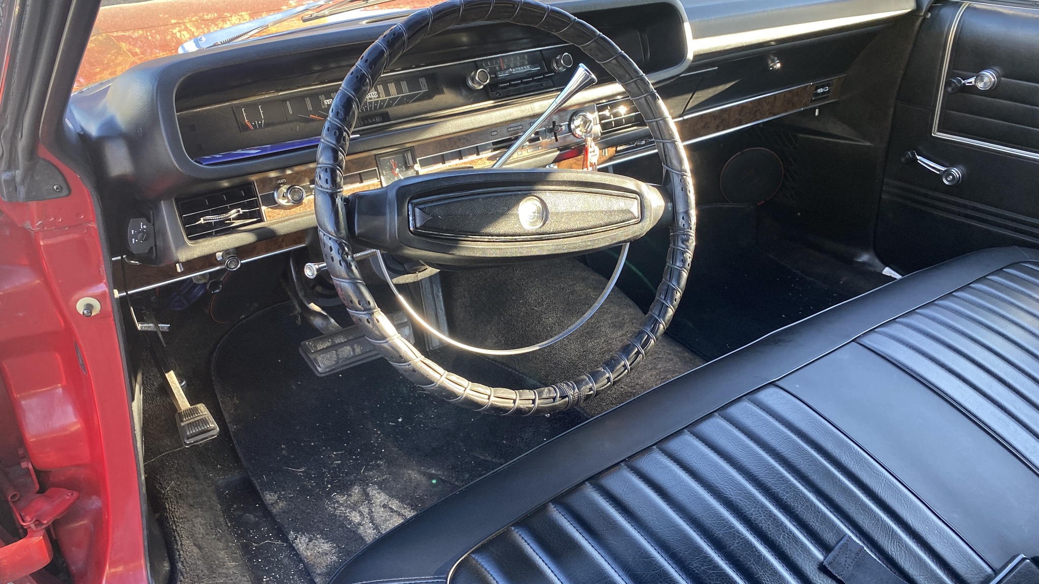 Interiörbild 1968 Ford Galaxie 500 Hardtop 7.0L V8