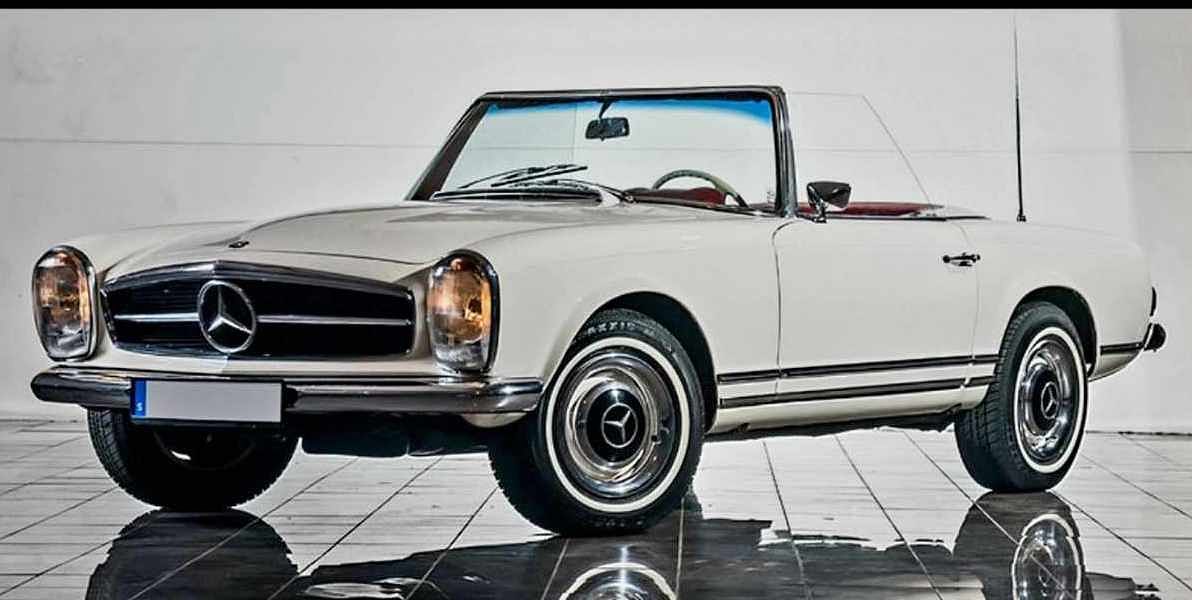 Exteriörbild på 1966 Mercedes-Benz 230 SL "Pagoda"