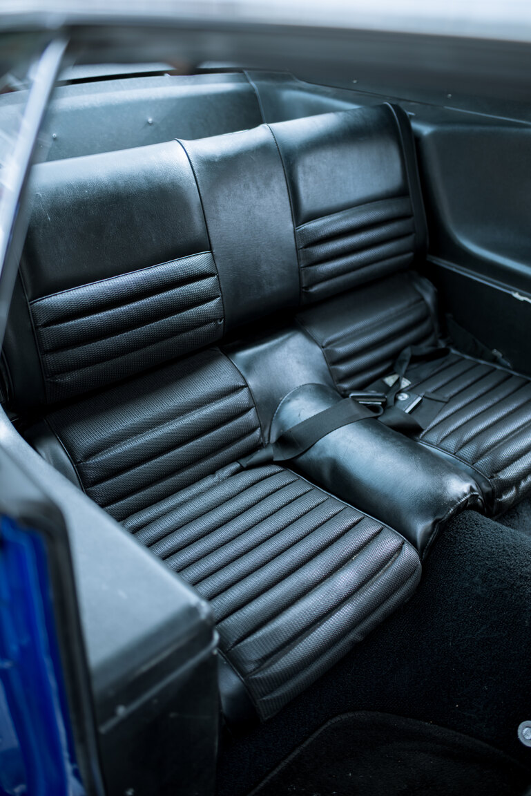 Innenraumfoto von 1969 Ford Mustang Mach 1