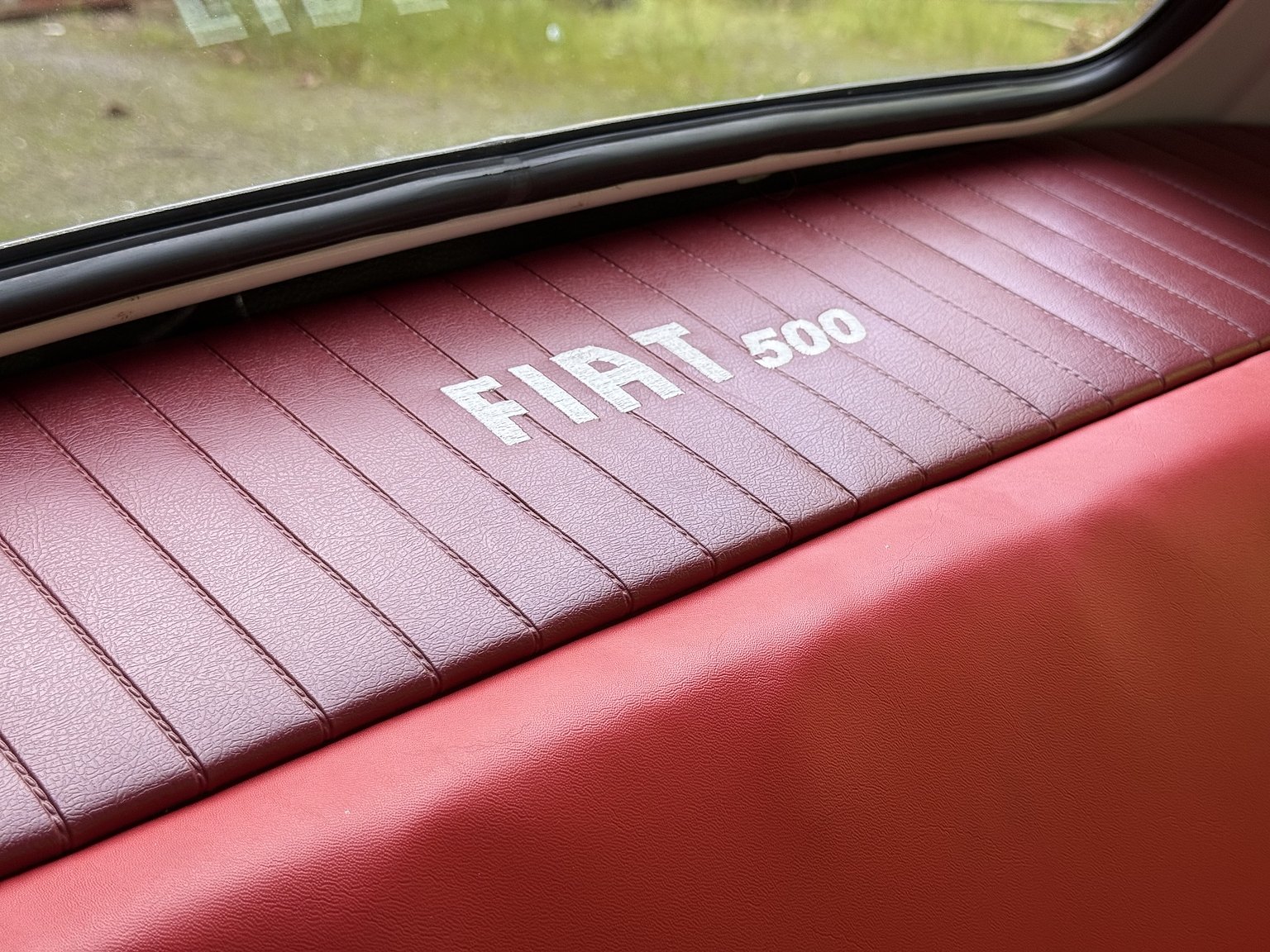 Interior image of 1965 Fiat 500F