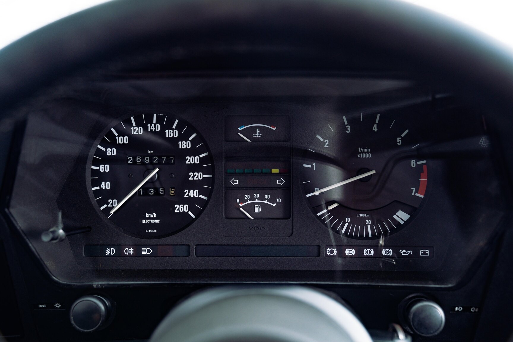 Innenraumfoto von 1986 BMW 635 CSi (9)