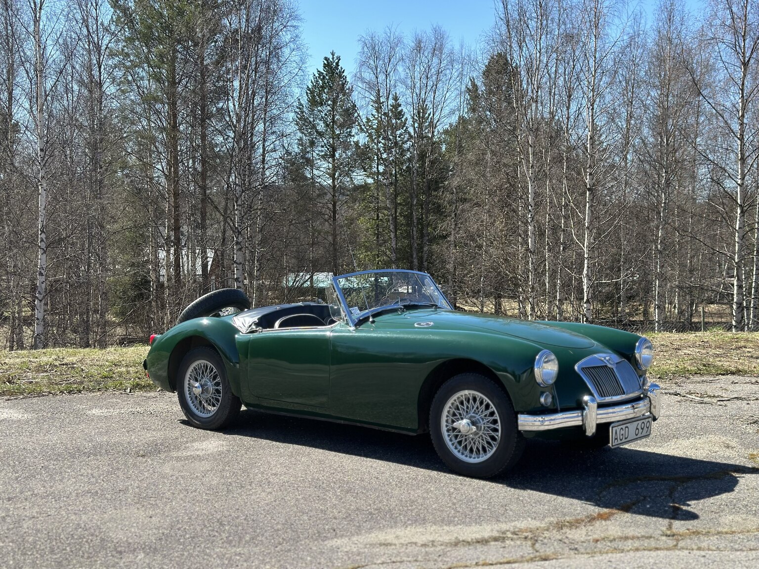 Exteriörbild på 1957 MGA Roadster (2)