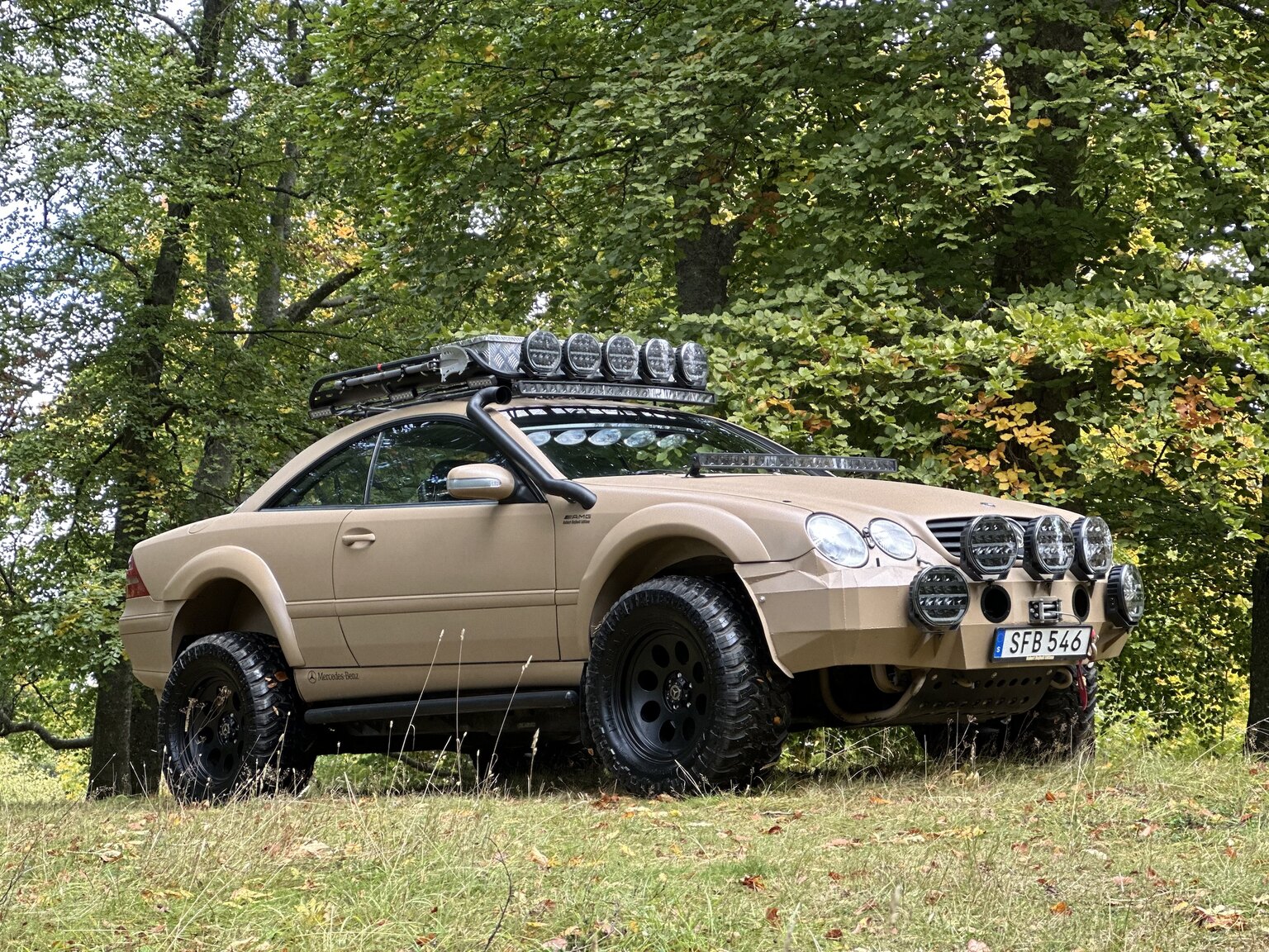 Exteriörbild på 2001 Mercedes-Benz CL600/ML 55 AMG
