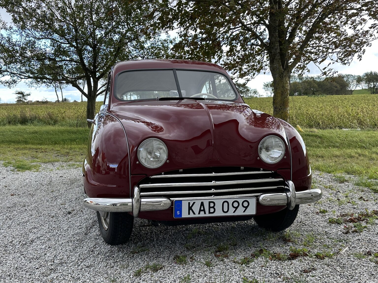 Exteriörbild på 1955 Saab 92 B De Luxe (3)