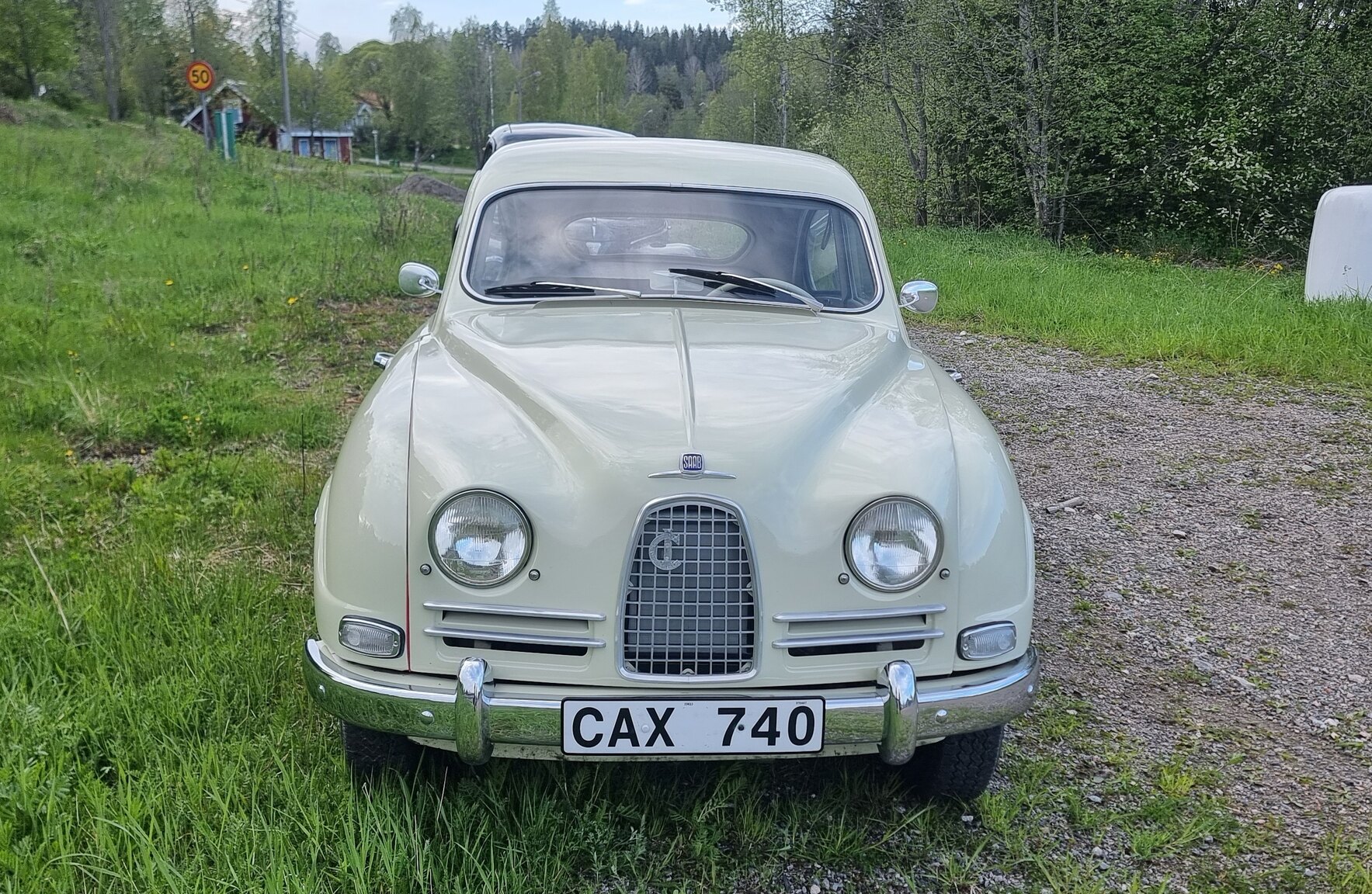 Aussenfoto 1959 SAAB 93B Deluxe