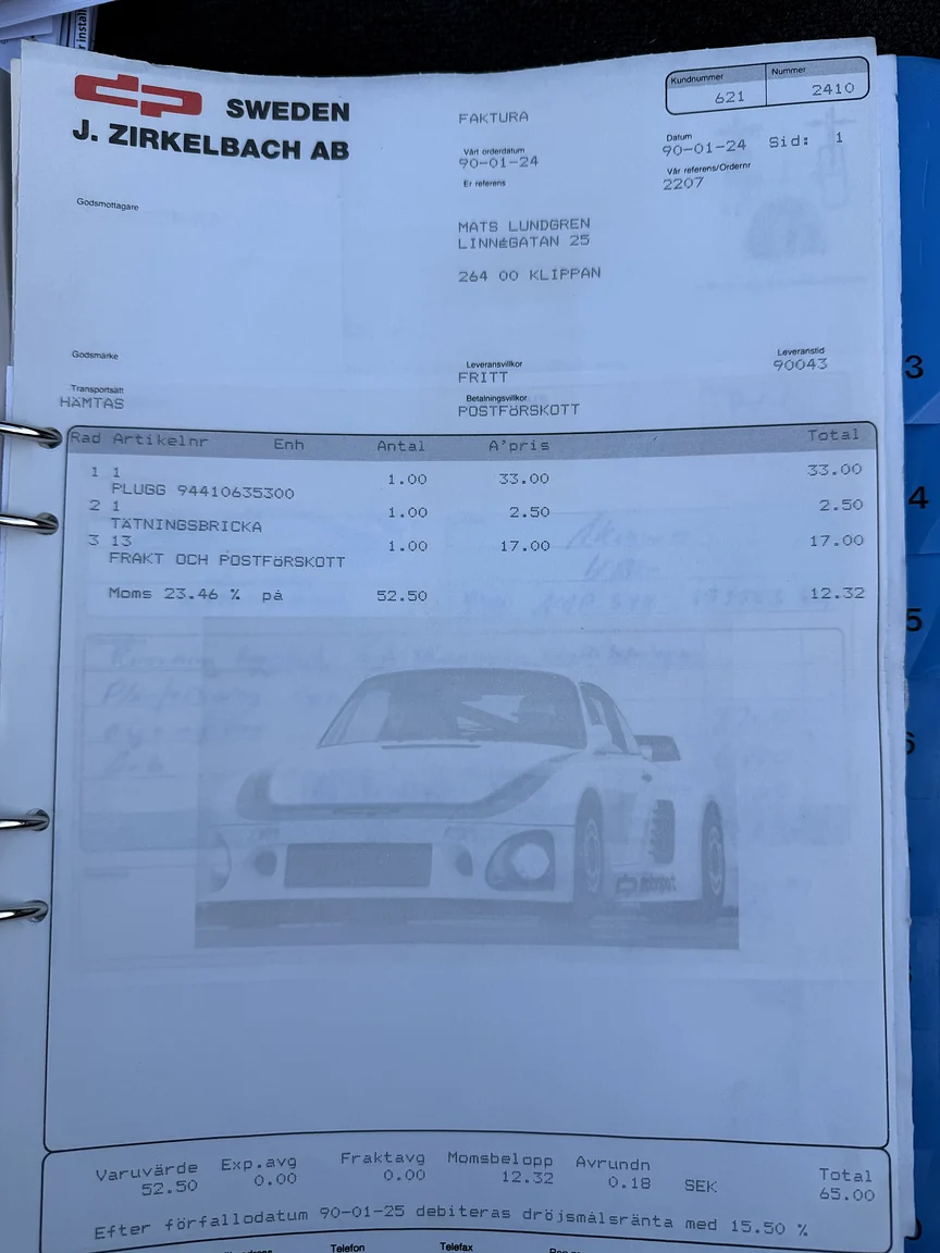 Dokumentation, 1984 PORSCHE 944 Targa (14)