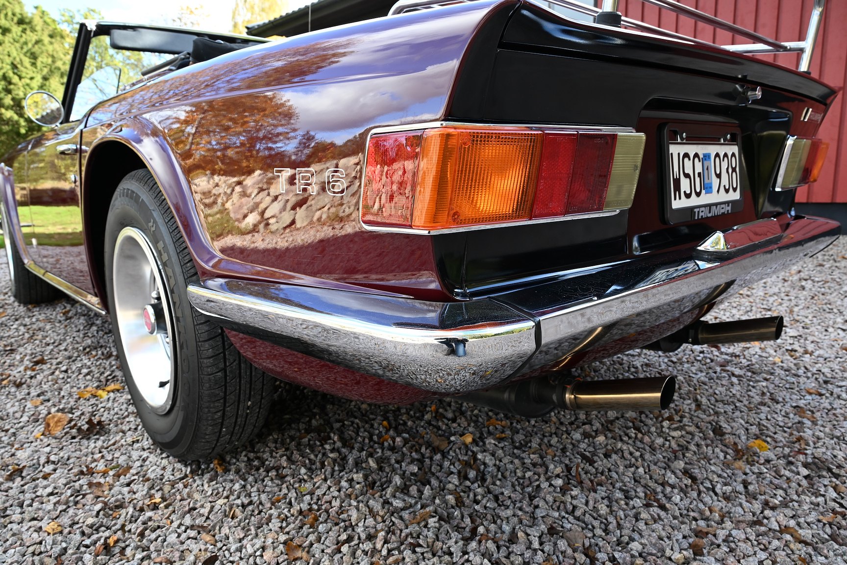 Exterior image of 1971 Triumph TR6