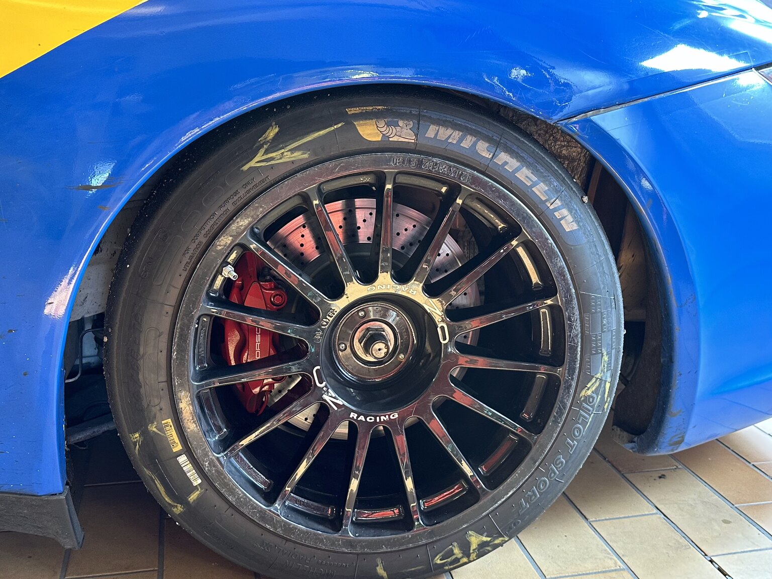 Exteriörbild på Porsche 997 Cup