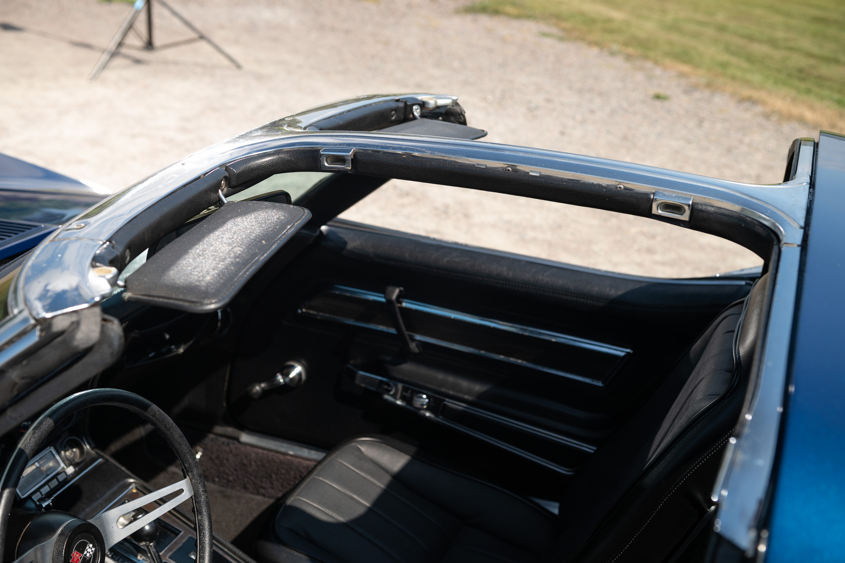 Innenraumfoto von 1973 Corvette C3 Stingray (57)