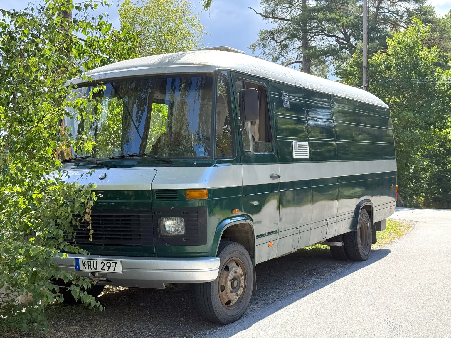Aussenfoto 1979 Mercedes-Benz L 508 DGE Skåpbil (1)