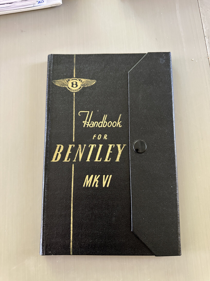 Dokumentation, 1950 Bentley 4 1/4 Litre