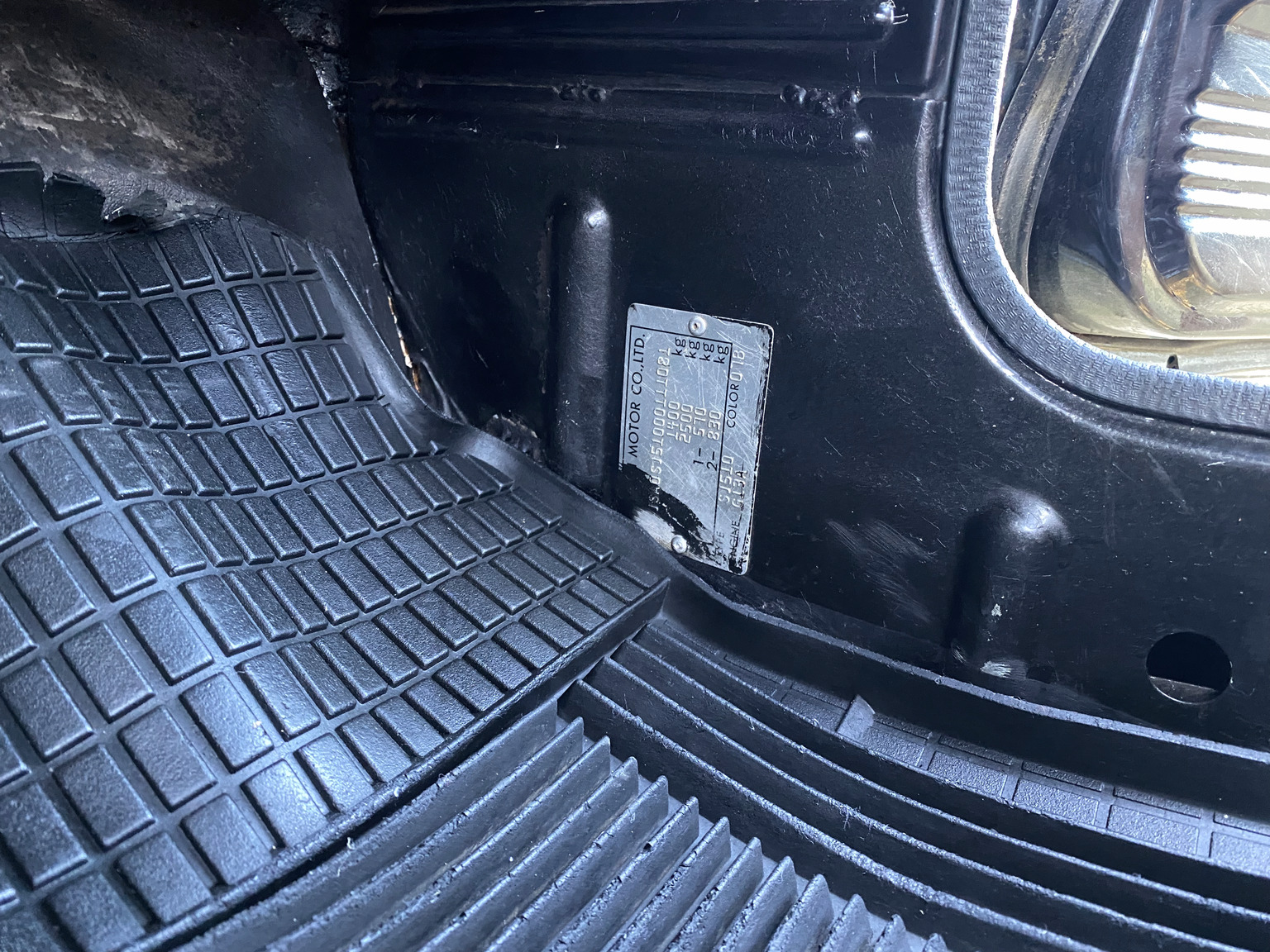 Interior image of 1987 Suzuki SJ413 long