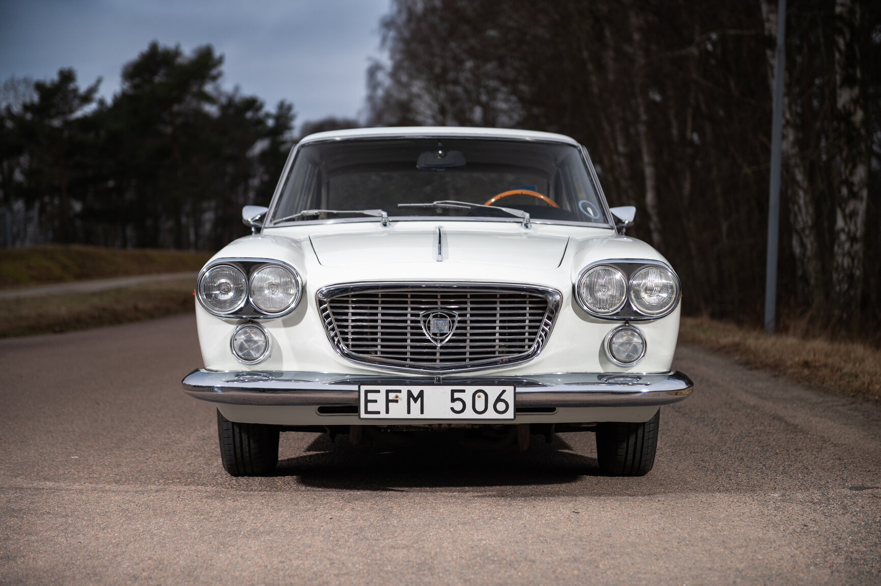 Exteriörbild på 1965 Lancia Flavia Coupé