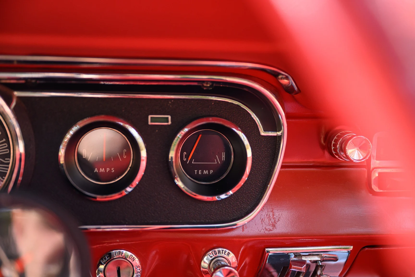 Interiörbild 1965 Ford Mustang GT Convertible (14)