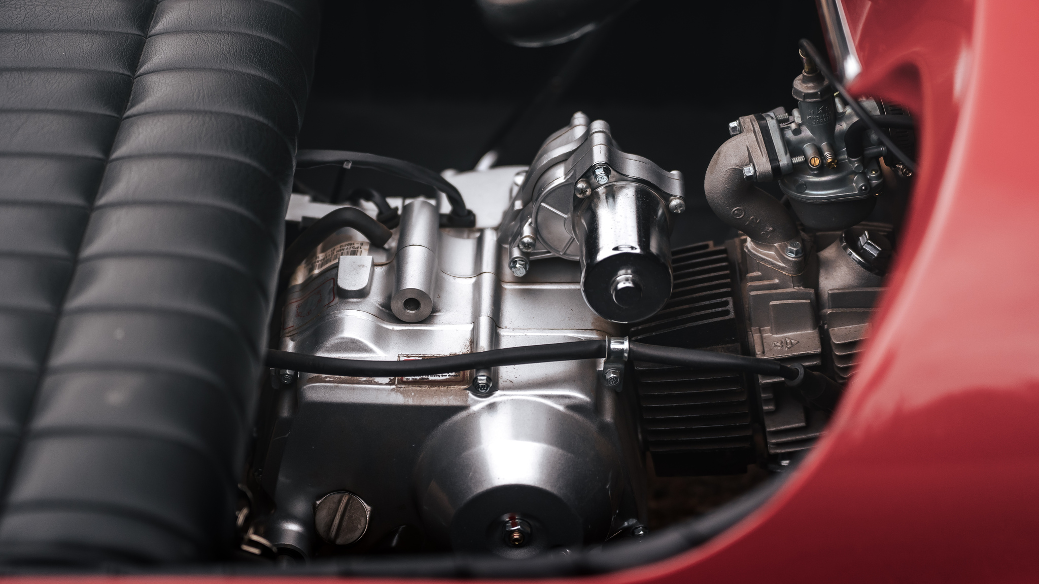 Innenraumfoto von 1971 Austin J40 Moped Car